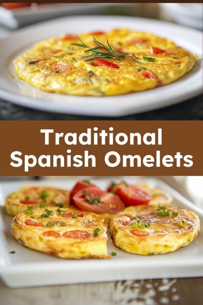 Traditional spanish omelette ingredients