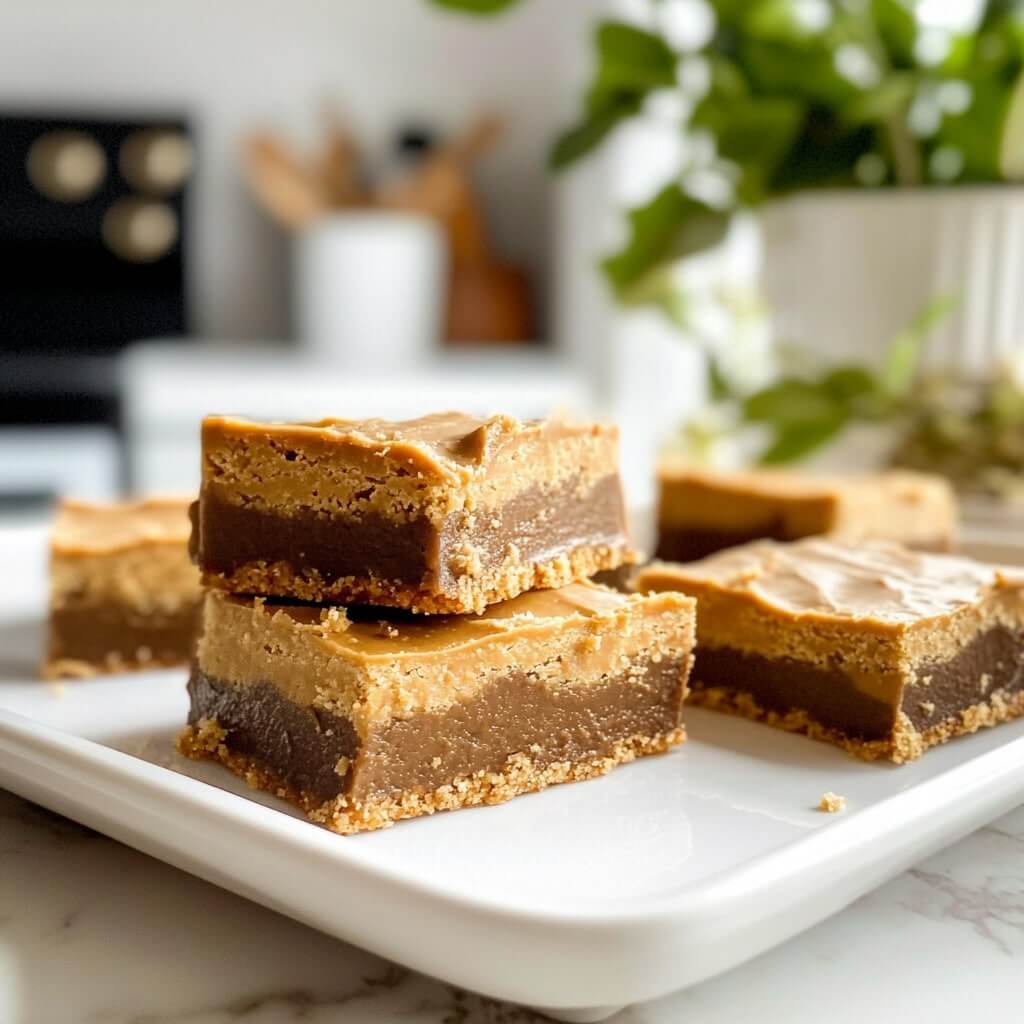 3 Ingredient Keto Peanut Butter Bars