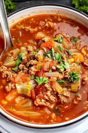 5-Day Keto Cabbage Roll Soup Plan for Easy Weight Loss