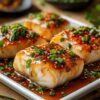 Baked Honey Soy Glazed Cod
