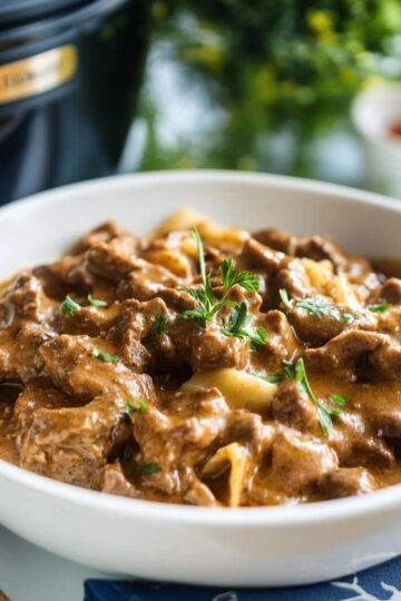 Beef Stroganoff Cream of Mushroom Instant Pot