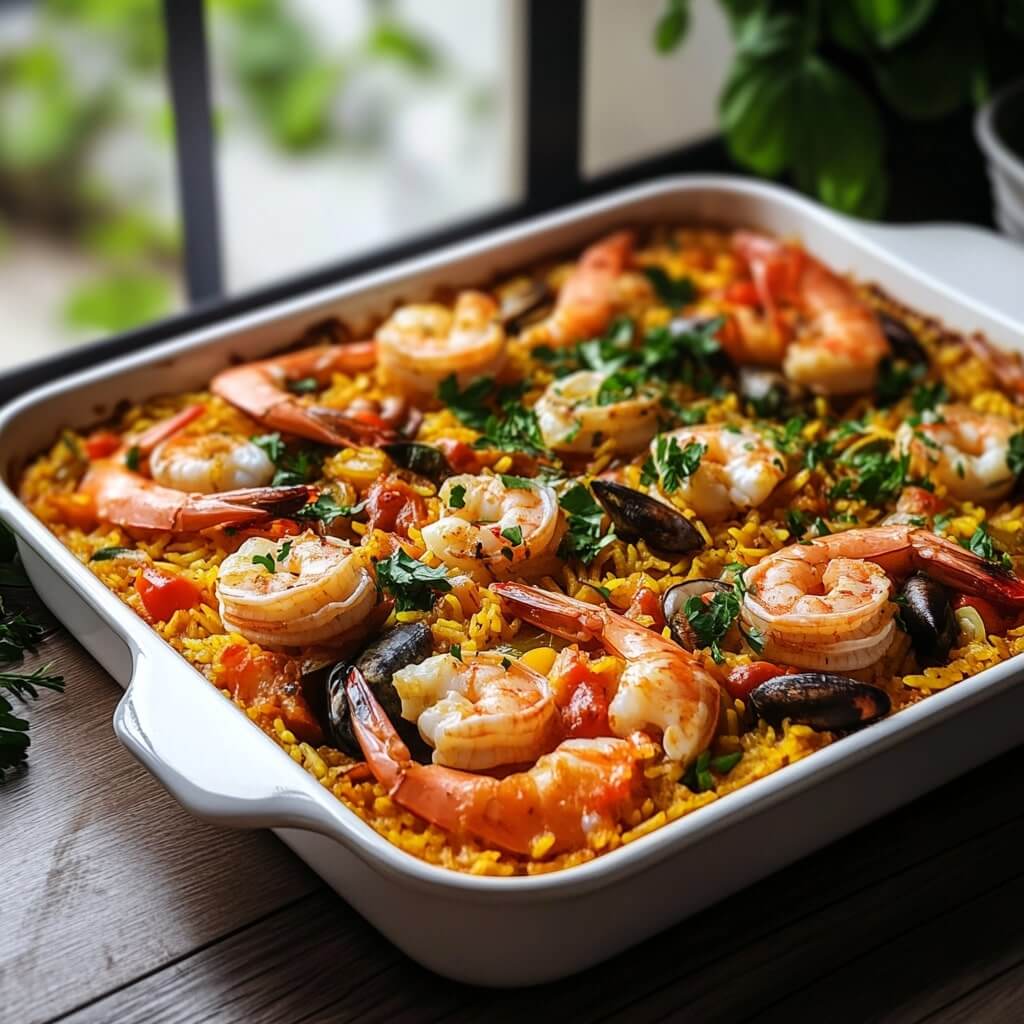 Best Authentic Spanish Seafood Paella Recipe