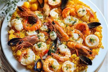 Best Spanish Seafood Paella Recipe