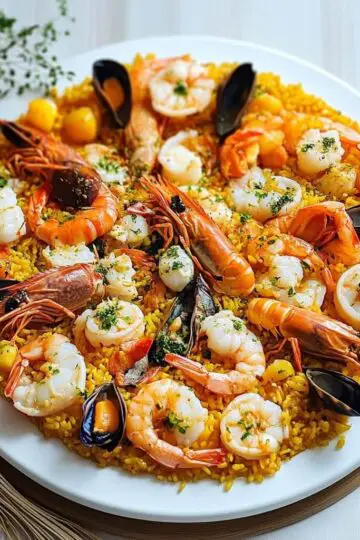 Best Spanish Seafood Paella Recipe