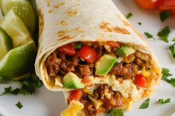Best keto breakfast burrito