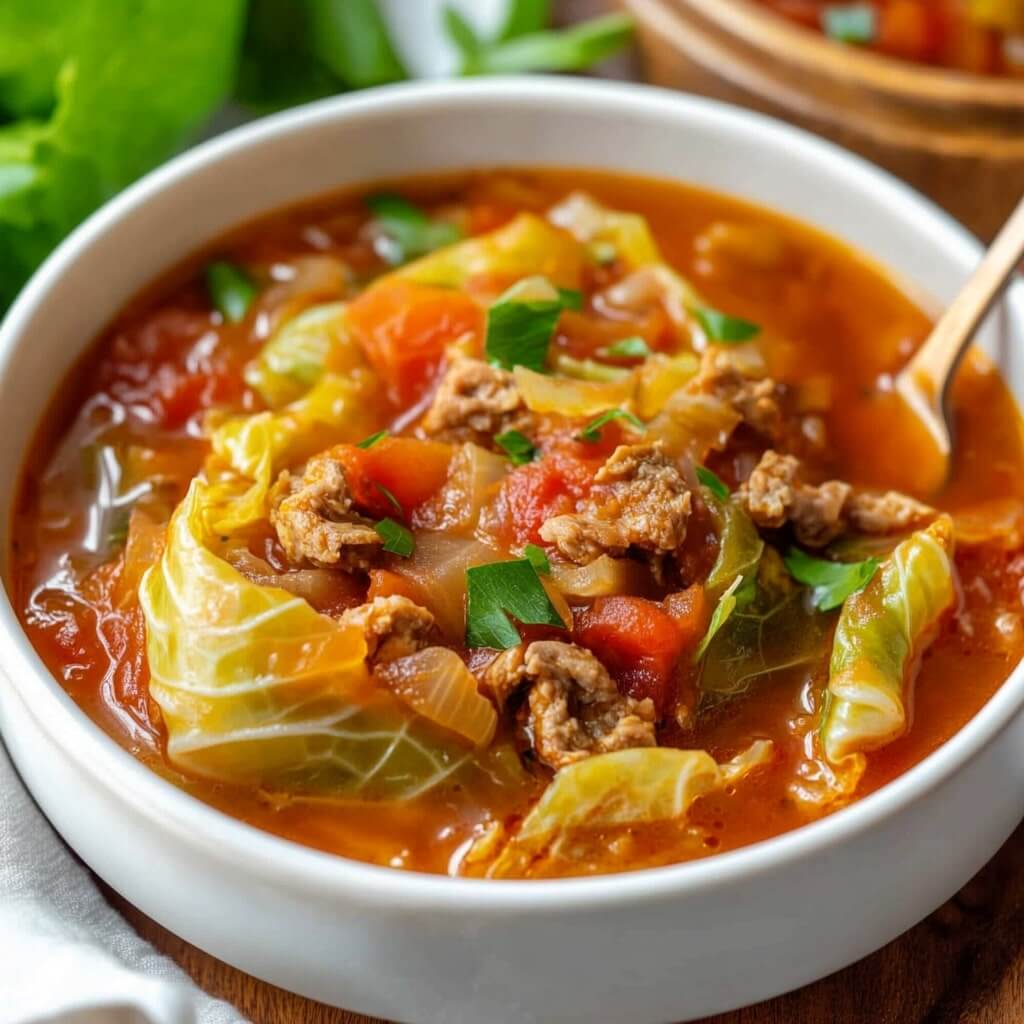 Best keto cabbage soup recipe