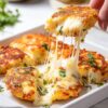 Cheesy Mashed Potato Pancakes Recipe