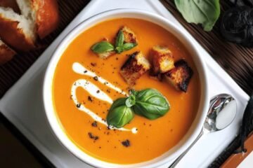 Creamy Tomato Basil Soup Recipe