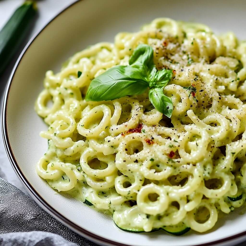 Creamy Zucchini Pasta The Modern Proper