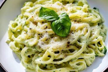 Creamy zucchini pasta recipes