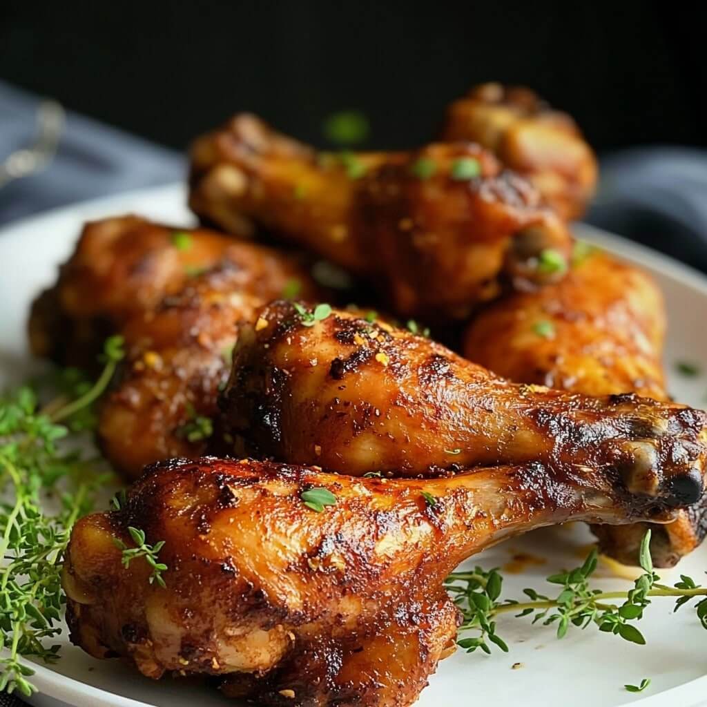 Crispy Oven-Baked Chicken Legs