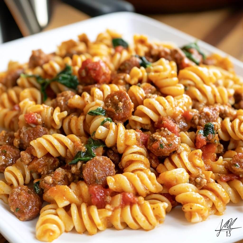 Easy Chorizo Pasta Recipe