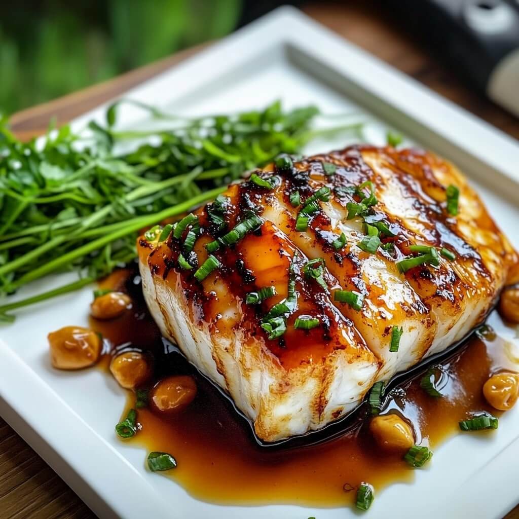 Easy Honey Soy Glazed Cod recipe