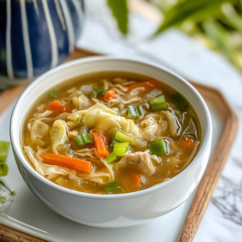 Egg Roll in a Bowl Soup Recipe