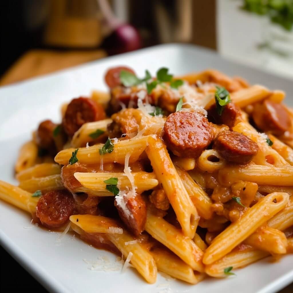 Ground Chorizo Pasta Recipe