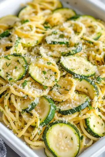 Half Baked Harvest Zucchini Parmesan Pasta