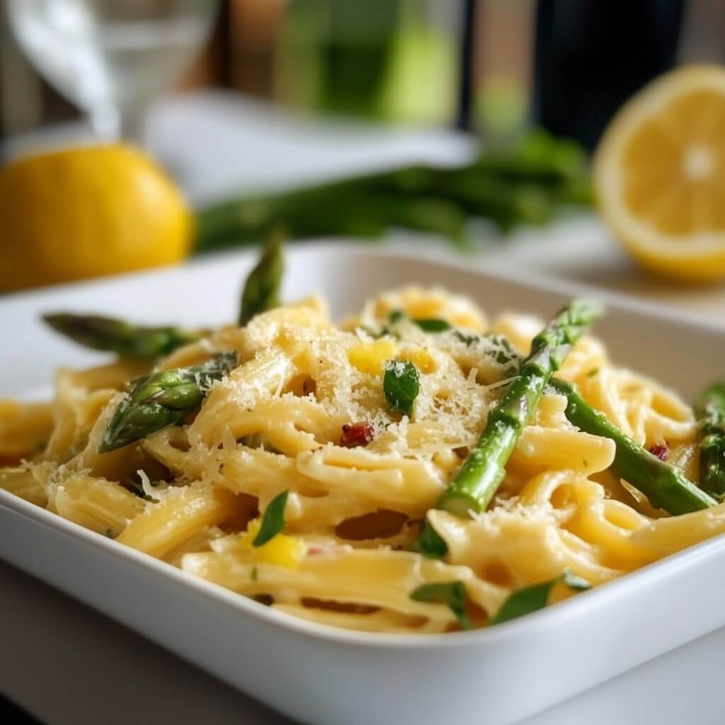 Healthy Asparagus Pasta Recipe