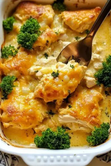 Healthy Chicken Divan Casserole