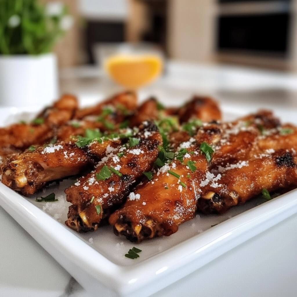 Healthy Grilled Chicken Wings