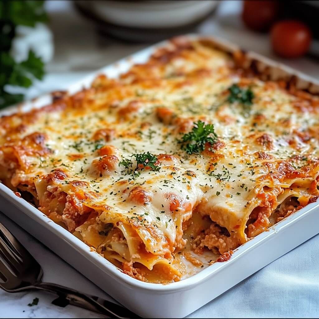 Healthy Seafood Lasagna Recipe