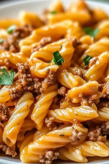 Healthy ground beef pasta Recipes