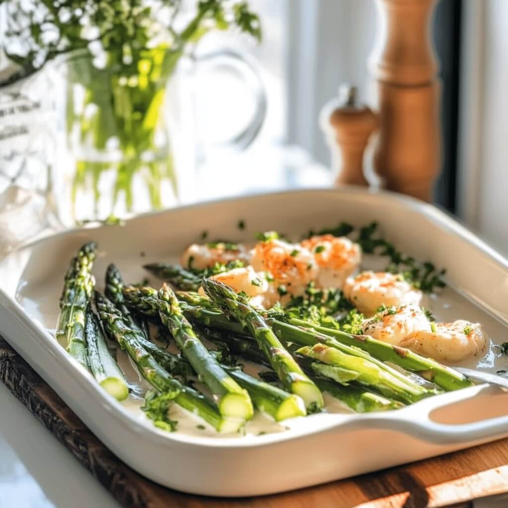 Keto Asparagus Casserole