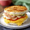 Keto Breakfast Sandwich Monte Cristo