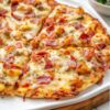 Keto Chicken Bacon Ranch Pizza