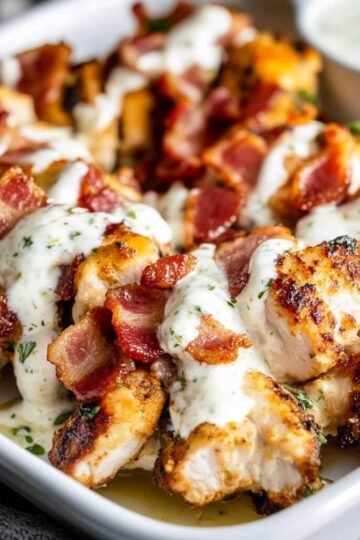 Keto Chicken Bacon Ranch Recipe