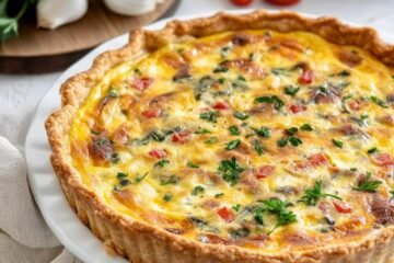 Keto Crustless Quiche Lorraine