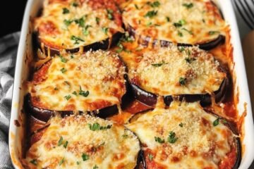 Keto Eggplant Parmesan Almond Flour