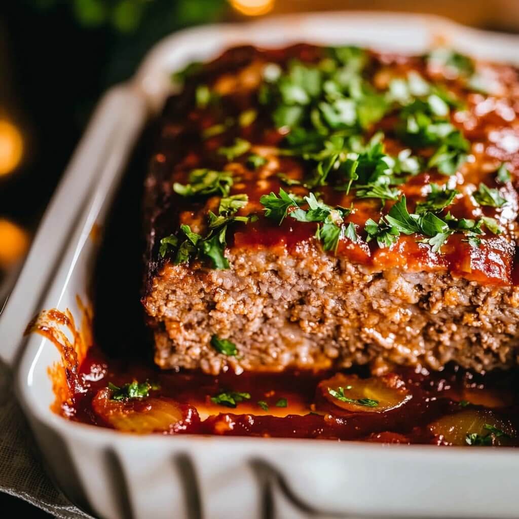 Keto Meatloaf (Low Carb, Easy, Tender)