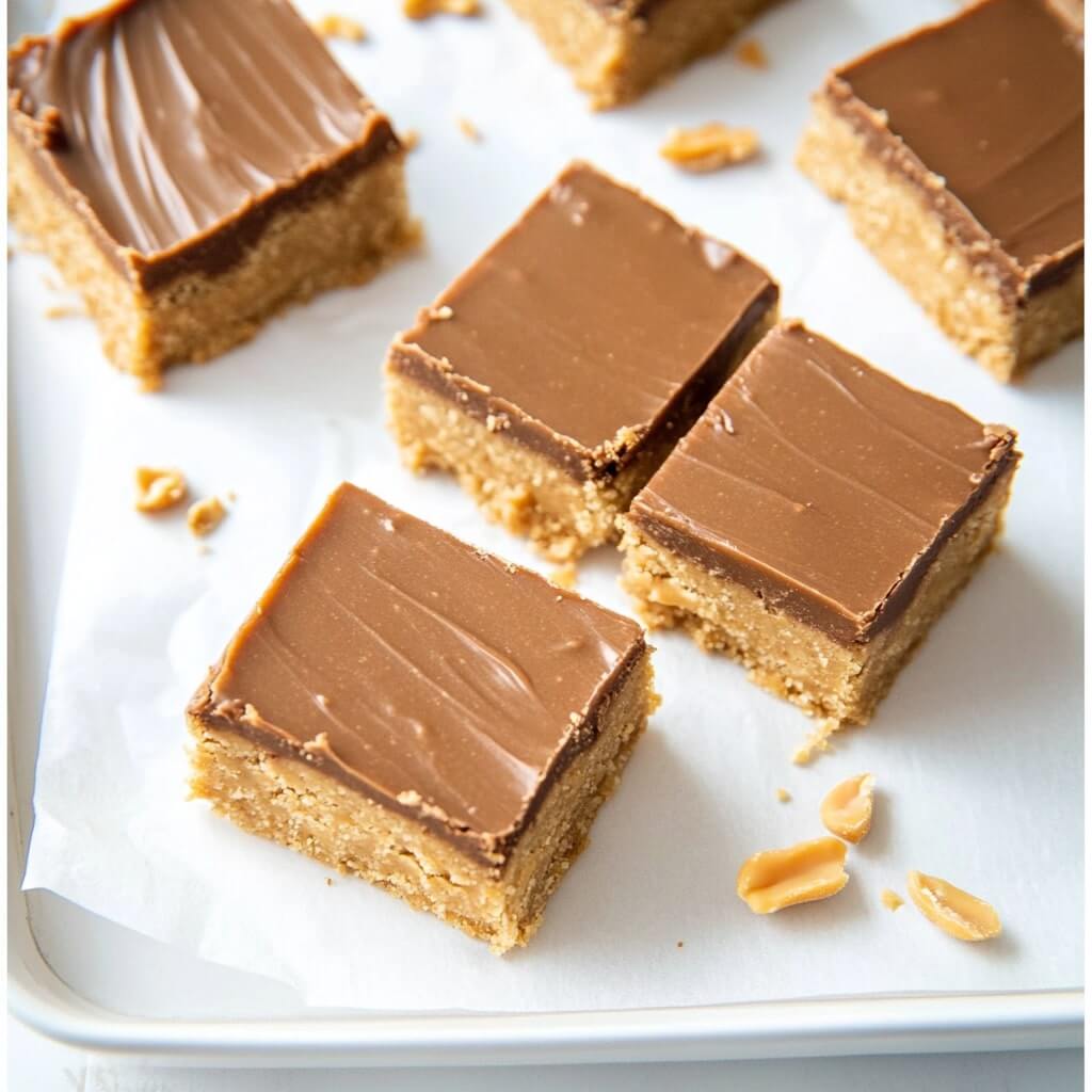 Keto Peanut Butter Bars Healthy