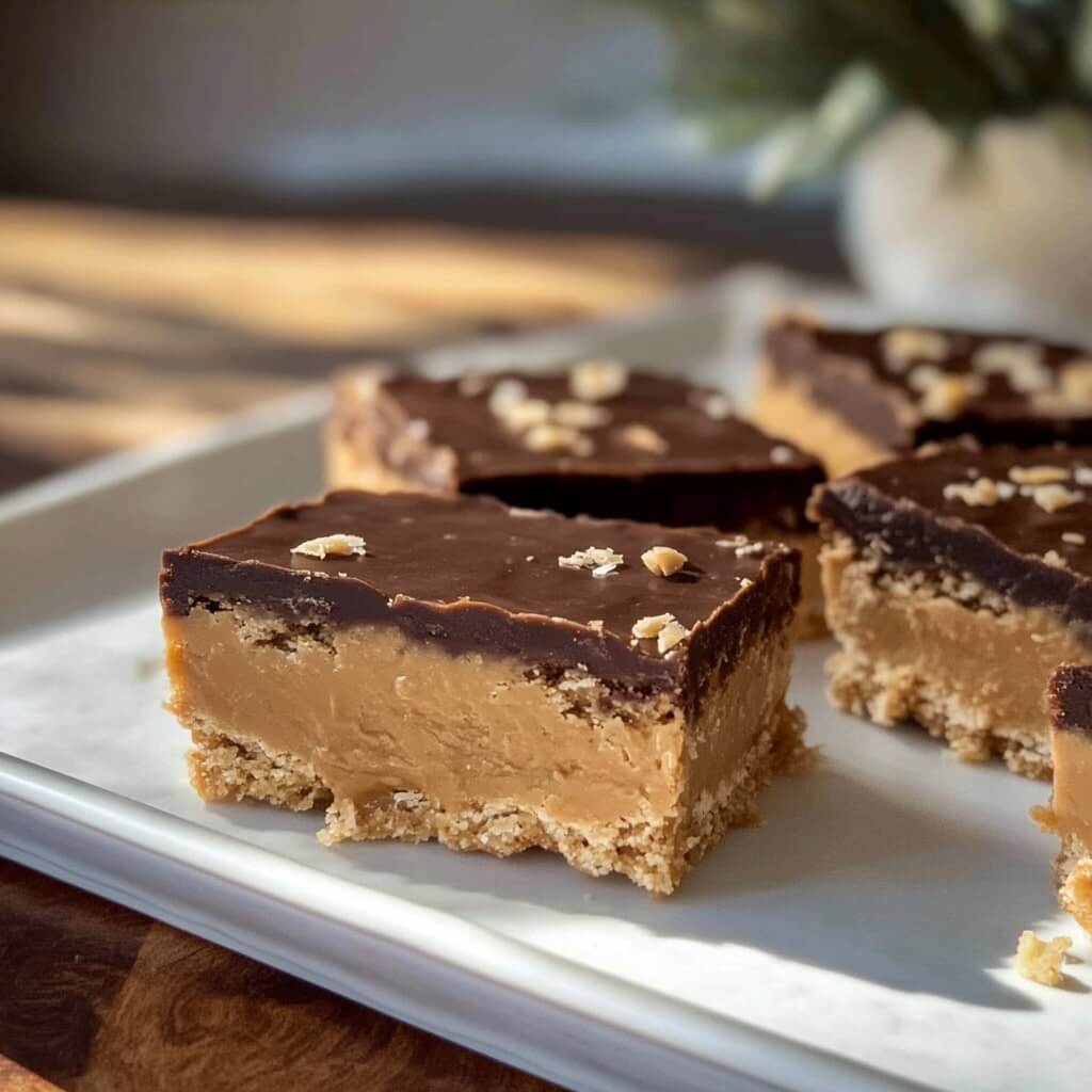 Keto Peanut Butter Bars Recipe – 3 Net Carbs