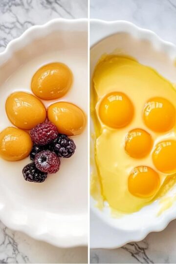 Keto egg yolks recipe