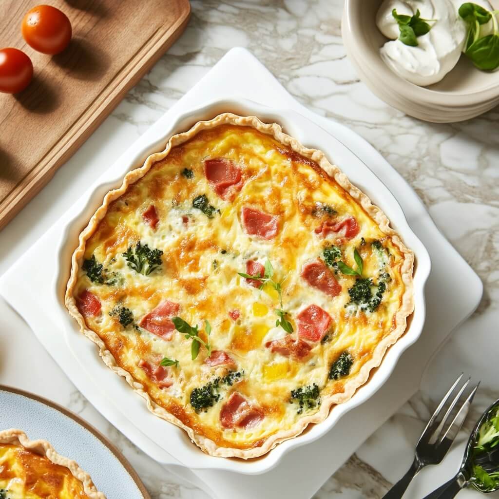 Keto quiche crust recipe