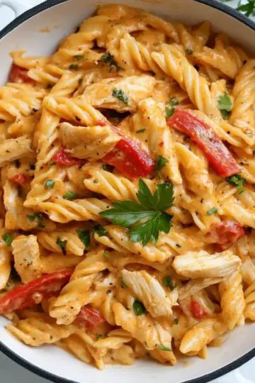 One Pot Cajun Chicken Pasta Tasty