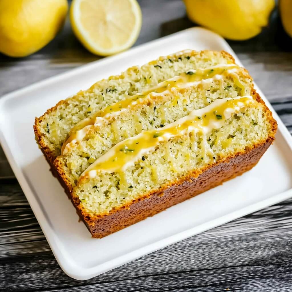 Garlic Parmesan Zucchini Bread