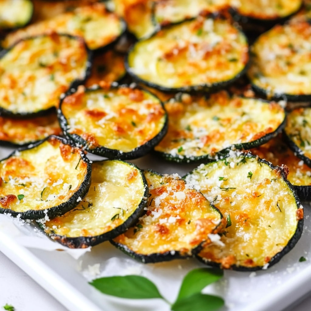 Parmesan Crusted Zucchini Wedges