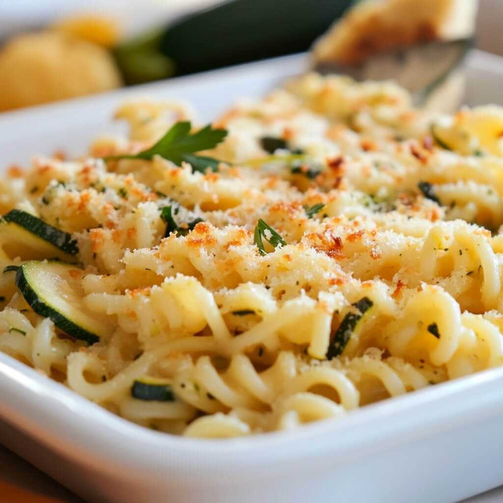Pasta With Zucchini and Parmesan