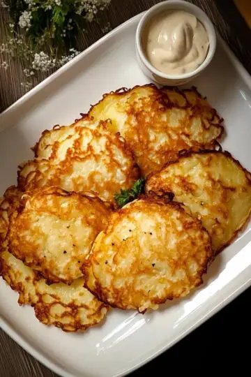Recipe for German Potato Pancakes