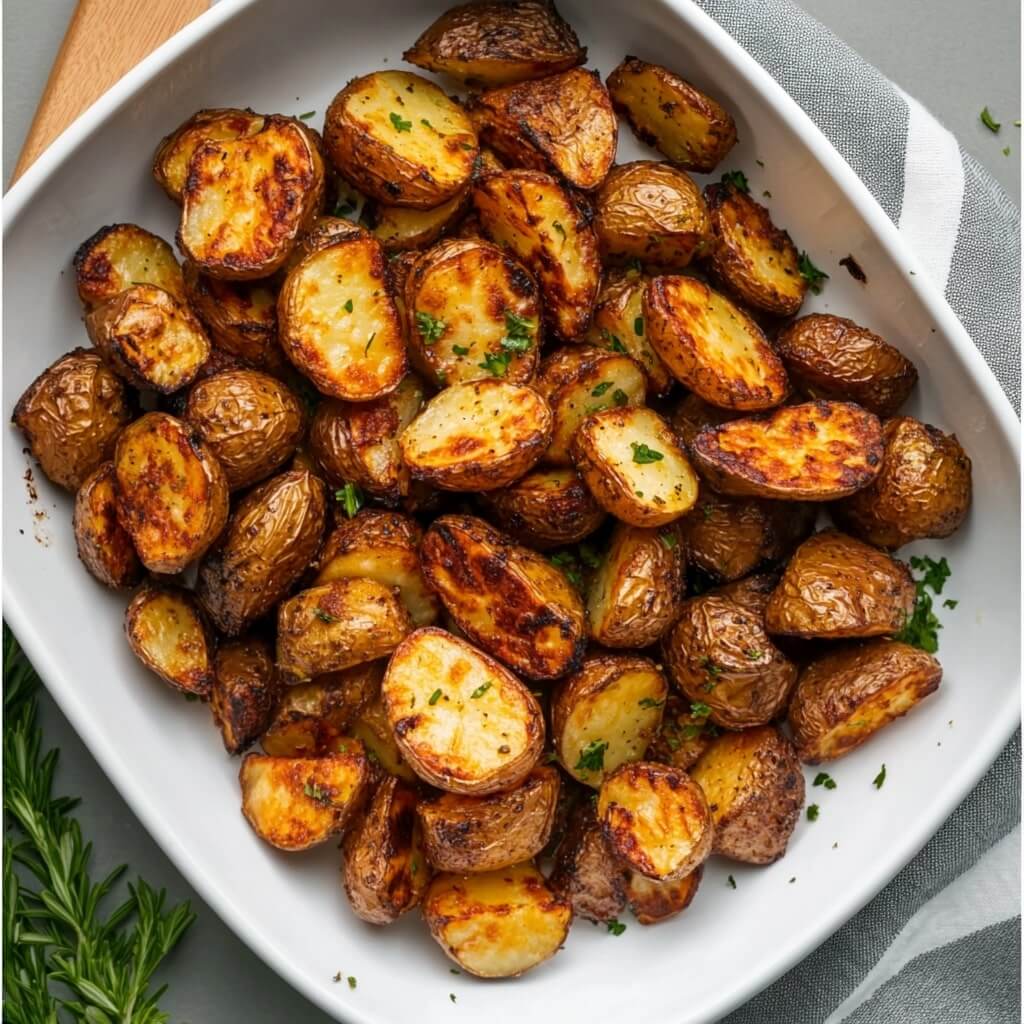 Roast Potatoes and Carrots in Air Fryer
