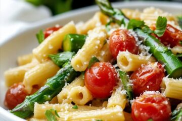 Shrimp Asparagus Pasta Recipe