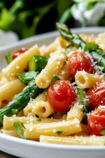 Shrimp Asparagus Pasta Recipe
