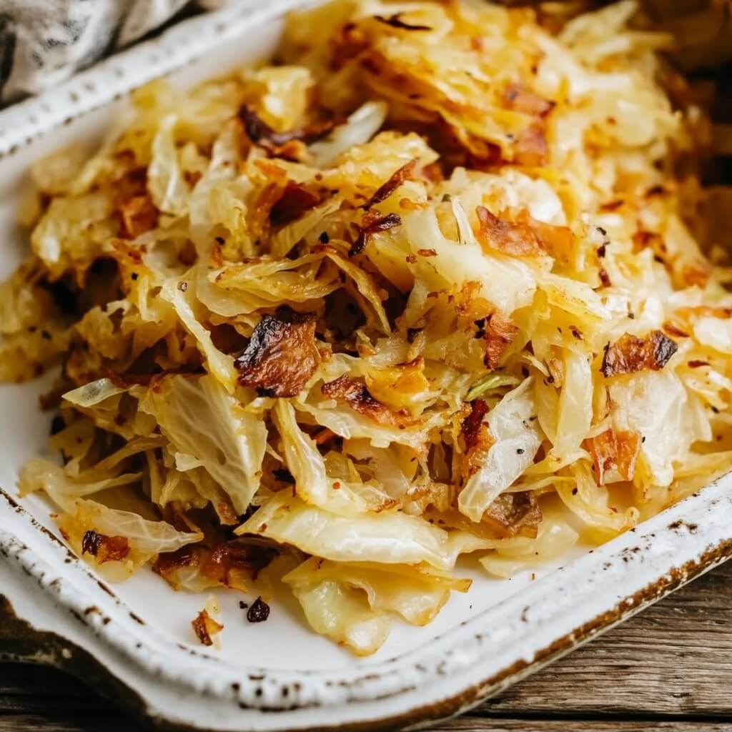 Simple Keto Fried Cabbage Recipe
