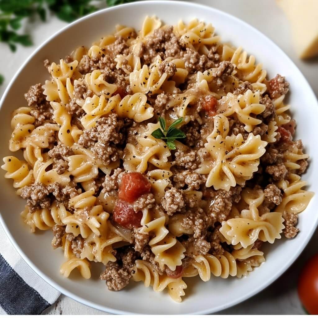 Simple ground beef pasta recipes