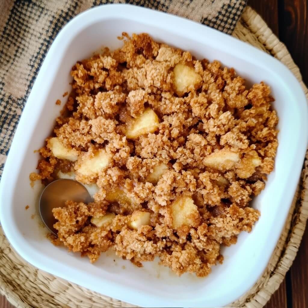 Simple keto apple crisp recipe