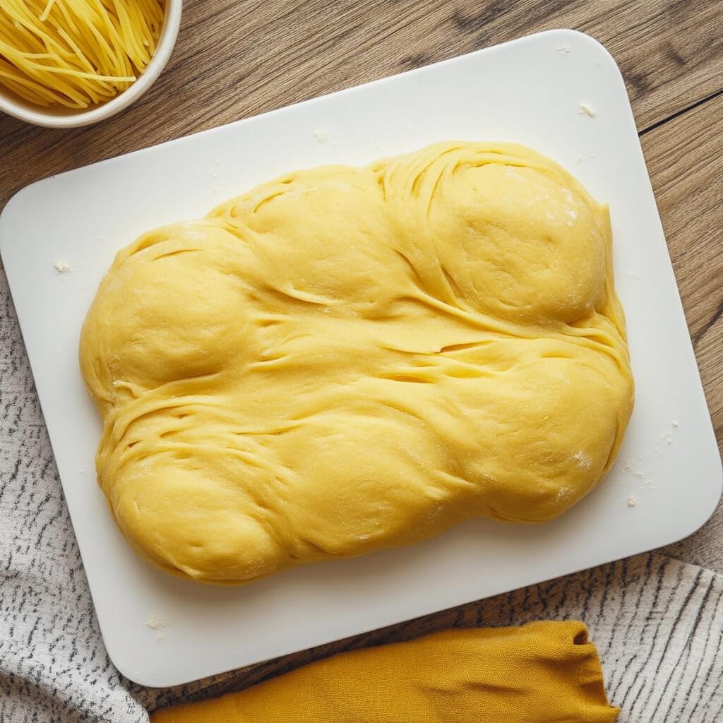 Simple semolina pasta dough recipe