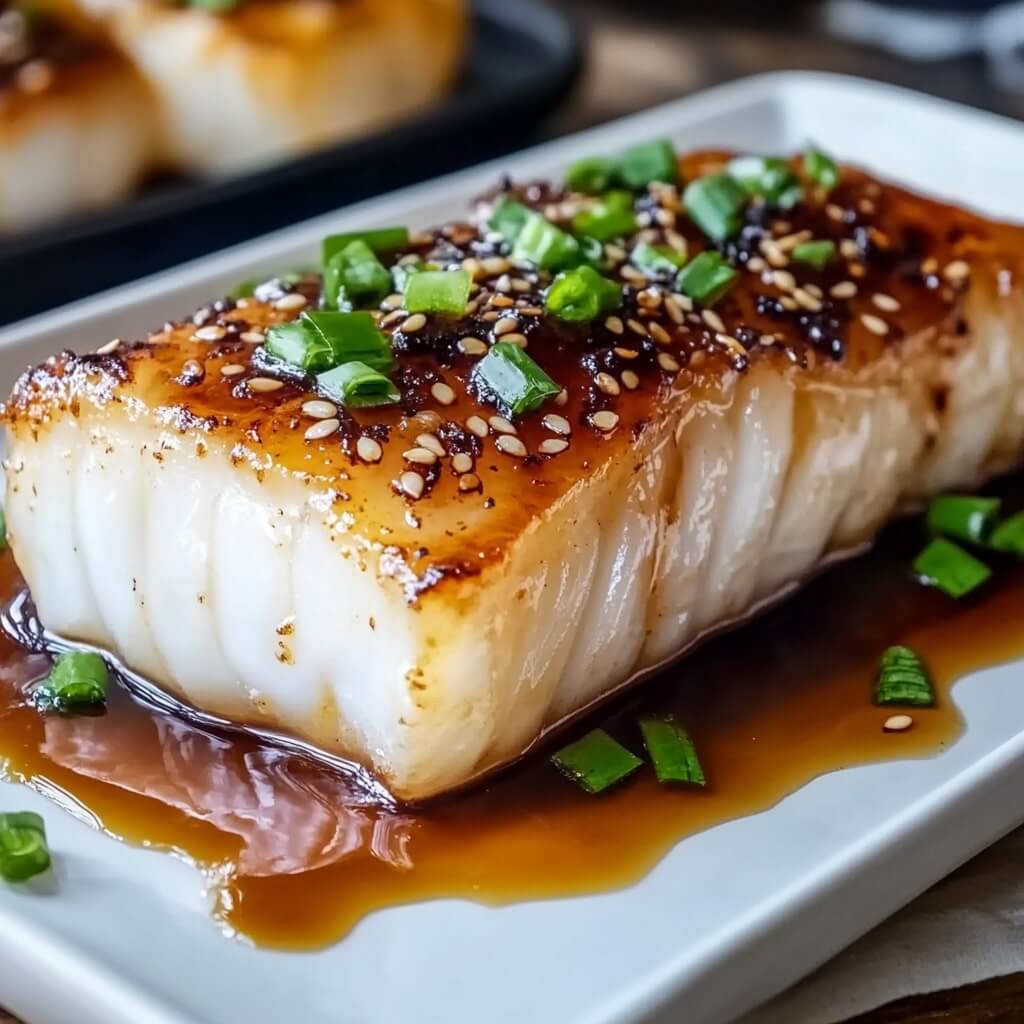 Soy Glazed Cod recipe