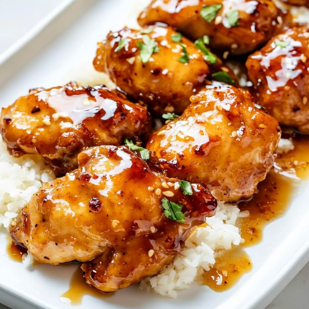 Sticky Honey Chicken Recipe